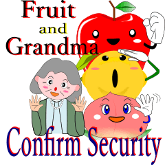 Safety confirmation by fruit(For women)