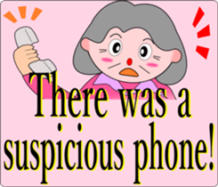 Safety confirmation by fruit(For women) sticker #8088662