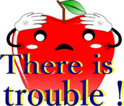 Safety confirmation by fruit(For women) sticker #8088665