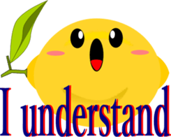 Safety confirmation by fruit(For women) sticker #8088673