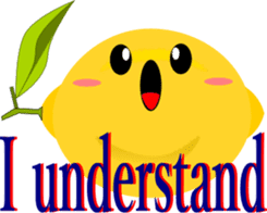 Safety confirmation by fruit(For women) sticker #8088673