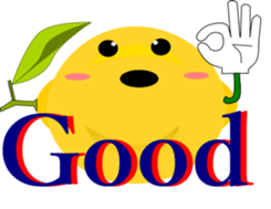 Safety confirmation by fruit(For women) sticker #8088677