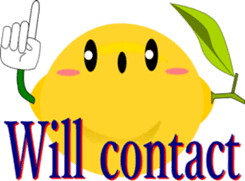 Safety confirmation by fruit(For women) sticker #8088679