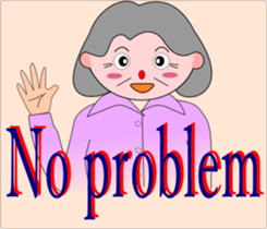 Safety confirmation by fruit(For women) sticker #8088690