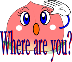 Safety confirmation by fruit(For women) sticker #8088691