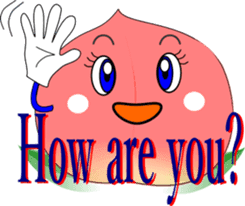 Safety confirmation by fruit(For women) sticker #8088694