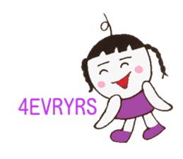 Everyday slang abbreviations. sticker #8088812