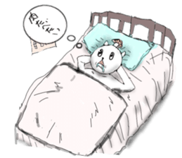 Dirty cat food sticker #8089245