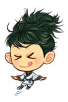 costume love 2 sticker #8089488