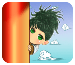 costume love 2 sticker #8089491