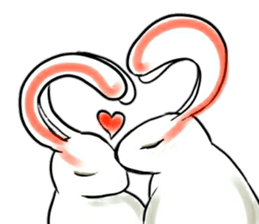 Omnibus of rabbit sticker #8089602