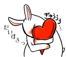 Omnibus of rabbit sticker #8089607