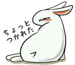 Omnibus of rabbit sticker #8089608