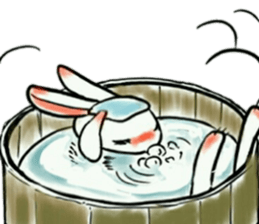 Omnibus of rabbit sticker #8089614