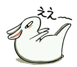 Omnibus of rabbit sticker #8089620