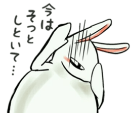 Omnibus of rabbit sticker #8089626