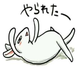 Omnibus of rabbit sticker #8089630