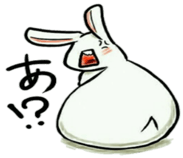 Omnibus of rabbit sticker #8089633