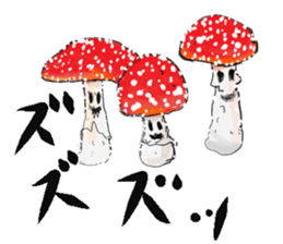 fungi mushrooms sticker #8089693