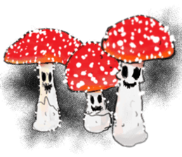 fungi mushrooms sticker #8089704