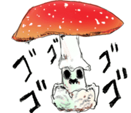 fungi mushrooms sticker #8089709