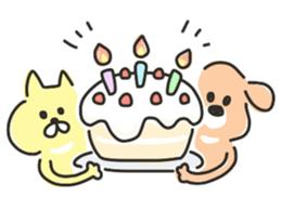 Hand-painted PET [celebration] sticker #8089756