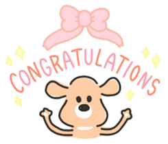 Hand-painted PET [celebration] sticker #8089782