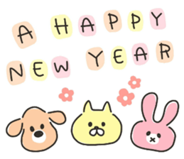 Hand-painted PET [celebration] sticker #8089793