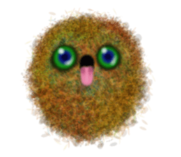 It is soft and is soft and fluffy sticker #8090198