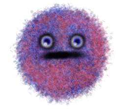 It is soft and is soft and fluffy sticker #8090203