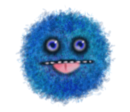 It is soft and is soft and fluffy sticker #8090218