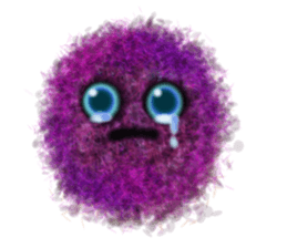 It is soft and is soft and fluffy sticker #8090221