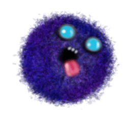 It is soft and is soft and fluffy sticker #8090222