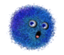 It is soft and is soft and fluffy sticker #8090223