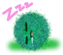 It is soft and is soft and fluffy sticker #8090224