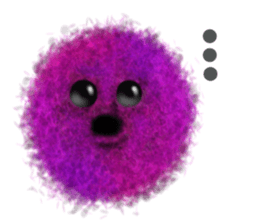 It is soft and is soft and fluffy sticker #8090229