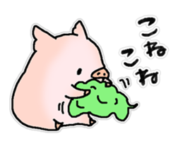 With love from the pig farm (Halloween) sticker #8090397