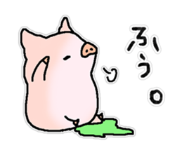 With love from the pig farm (Halloween) sticker #8090399