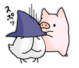 With love from the pig farm (Halloween) sticker #8090429