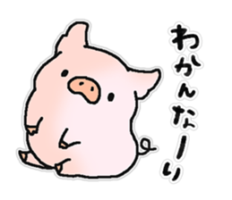 With love from the pig farm (Halloween) sticker #8090431