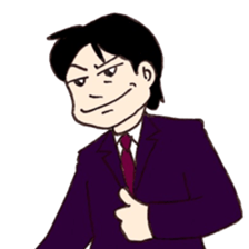 Ikumenpapa no manga de taiken-dan sticker #8090519
