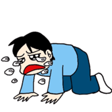 Ikumenpapa no manga de taiken-dan sticker #8090530