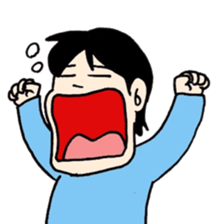 Ikumenpapa no manga de taiken-dan sticker #8090539