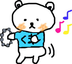 Whitebear BuBu sticker #8090848