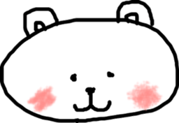 Whitebear BuBu sticker #8090854