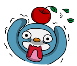 Lazy Foil - Part2 With Penguin Miss.P sticker #8091006