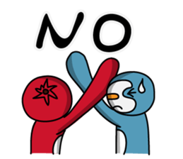 Lazy Foil - Part2 With Penguin Miss.P sticker #8091008