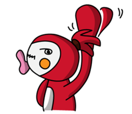 Lazy Foil - Part2 With Penguin Miss.P sticker #8091011