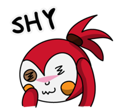 Lazy Foil - Part2 With Penguin Miss.P sticker #8091012