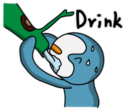 Lazy Foil - Part2 With Penguin Miss.P sticker #8091019